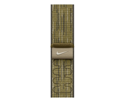 Pasek do smartwatchy Apple Opaska sportowa Nike 44-49mm zielony/szary